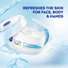 Nivea Soft Moisturiser Cream for Face Hands and Body 50ml