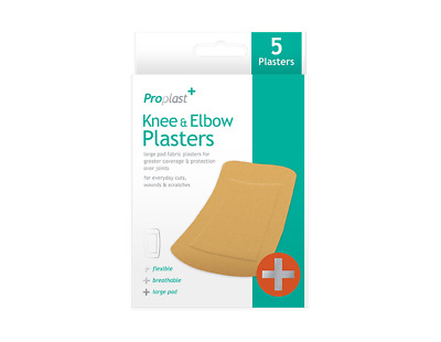 Plaster- Knee and Elbow 5pkt