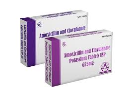 Amoxicillin + Clavulanate 625mg