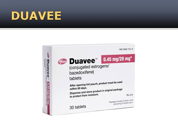 Duavee® (Bazedoxifene/Conjugated Estrogens) 0.45mg - 20mg