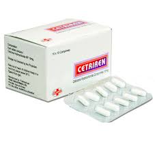 Cetirizine Tab. 10mg 10*10