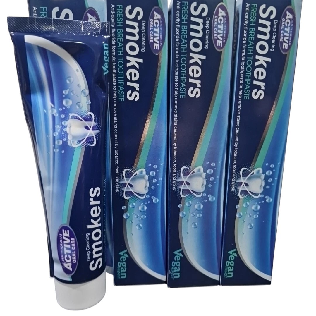 Beauty formula smokers fresh breath daily cleaning toothpaste