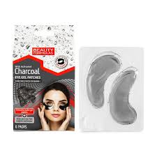 Beauty formulas Charcoal Eye Gel Patches-6 pairs